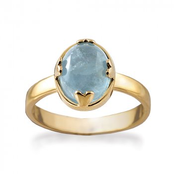 Gold ring - Loving Embrace