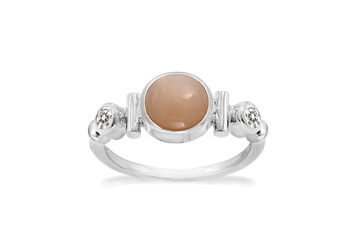 Slv ring - Peach