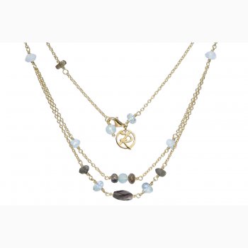 Forgyldt collier - Soft Spot