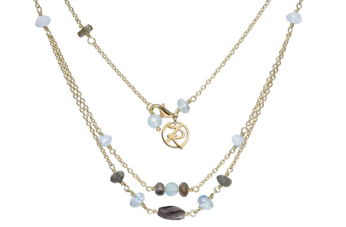 Forgyldt collier - Soft Spot