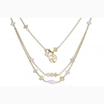 Forgyldt collier - Soft Spot