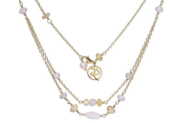 Forgyldt collier - Soft Spot