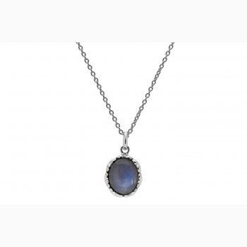 Silver necklace - Affection