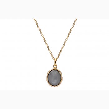 Gold plated necklace - Affection