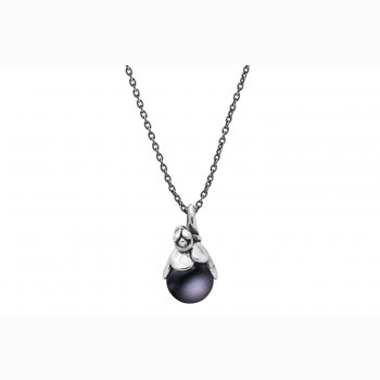 Silver necklace - Autumn Bloom