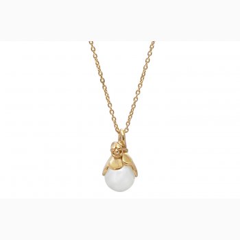 Gold plated necklace - Autumn Bloom