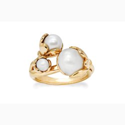 Gold plated ring - Autumn Bloom