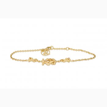 Gold plated silver bracelet - Sunset