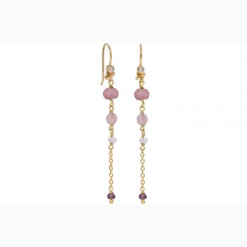 Gold plated ear ring - Minetta