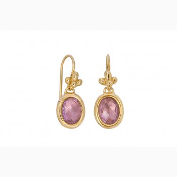 Gold plated ear ring - Hope