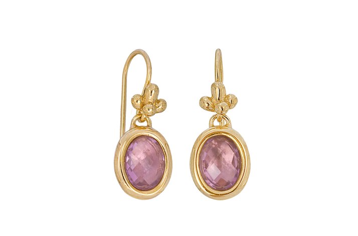 Gold plated ear ring - Hope