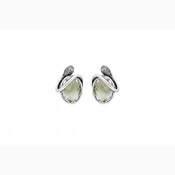 Silver ear pin - Classy Curl