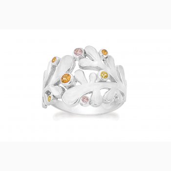 Silver ring - Sunset