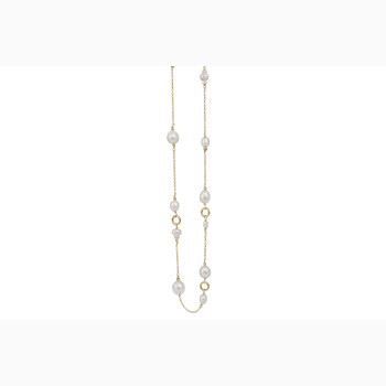 Forgyldt collier - Melrose