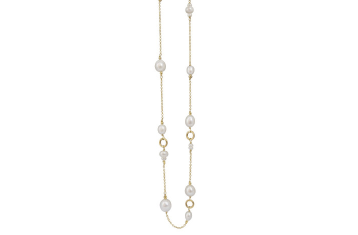Forgyldt collier - Melrose