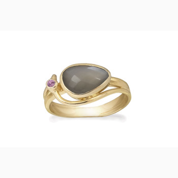 Gold plated ring - Breezy