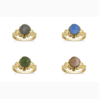 Forgyldt ring - Crown Imperial