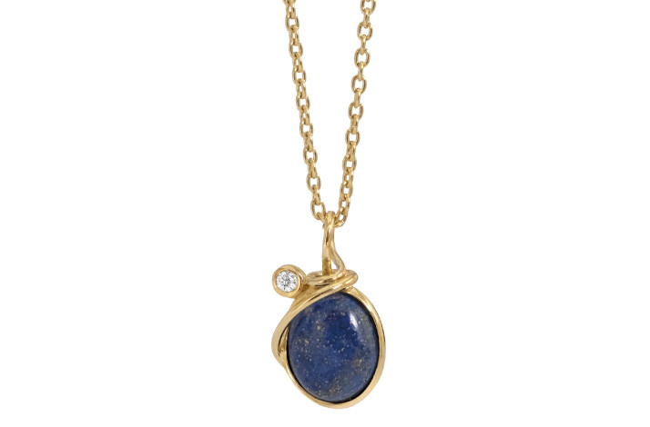 Gold plated necklace - Starry Night