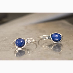 Silver ear ring - Starry Night