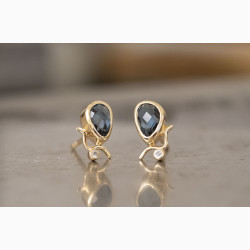 Gold ear pin - Evening Star