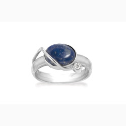 Silver ring - Starry Night