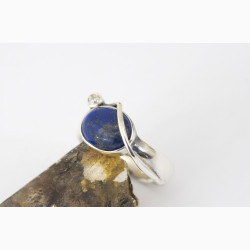 Silver ring - Starry Night