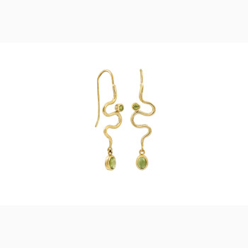 Gold ear ring - Delicate