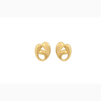 Gold plated ear pin - Curvy Class