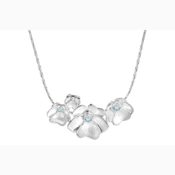Silver necklace - Pansy