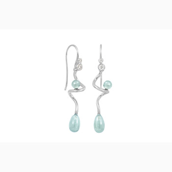 Silver ear ring - Savannah