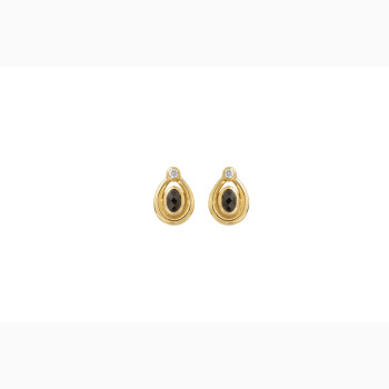 Gold plated ear pin - Blushing