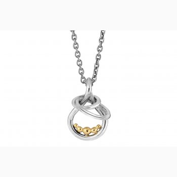 Necklace - Golden Bubbles