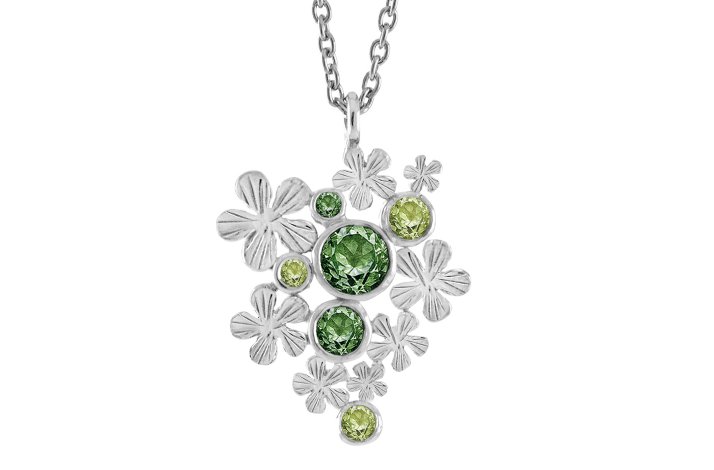 Silver necklace - Primrose