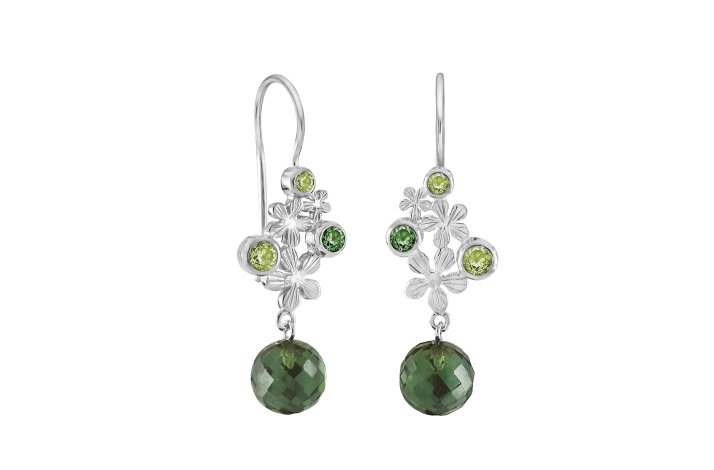 Silver ear ring - Primrose