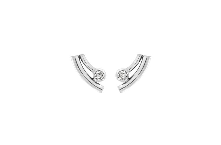 sølv ørestik - design - smykker