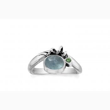 Slv ring - Powerful Wave