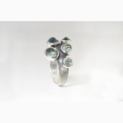 Silver ring - Leaves