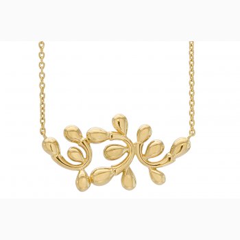 Gold plated silver - Dancing Drops