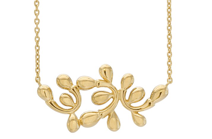 Gold plated silver - Dancing Drops