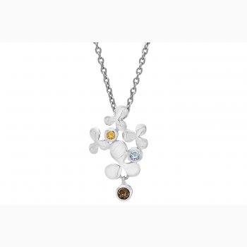 Silver necklace - Trio