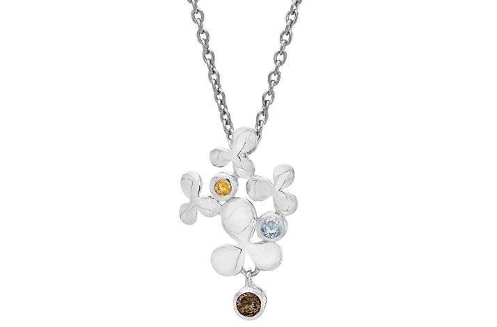 Silver necklace - Trio