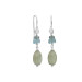 Green kyanite, green quartz, apetite
