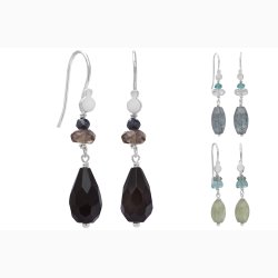 Silver ear rings - design 766