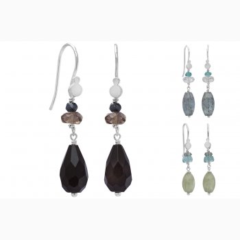 Silver ear rings - design 766