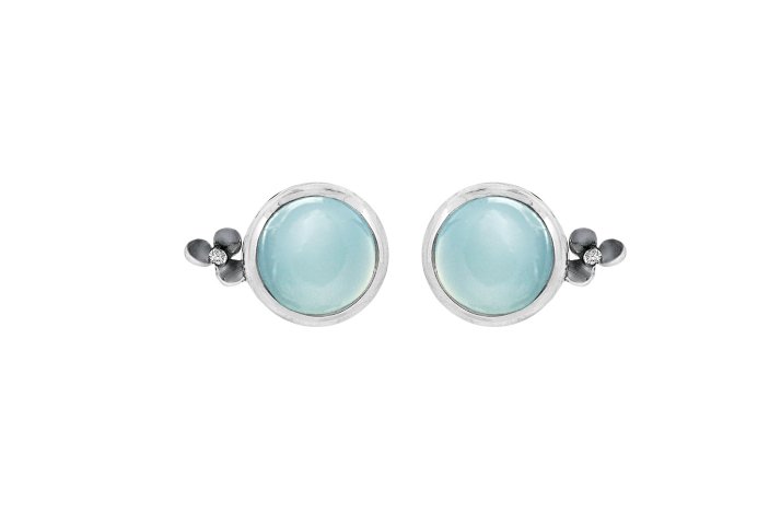 Silver ear pin - Delight