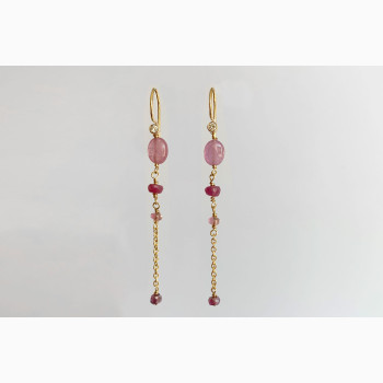 Gold ear ring - Horizon