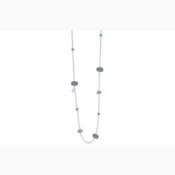 Silver necklace - Minetta