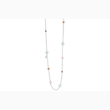 Silver necklace - Minetta