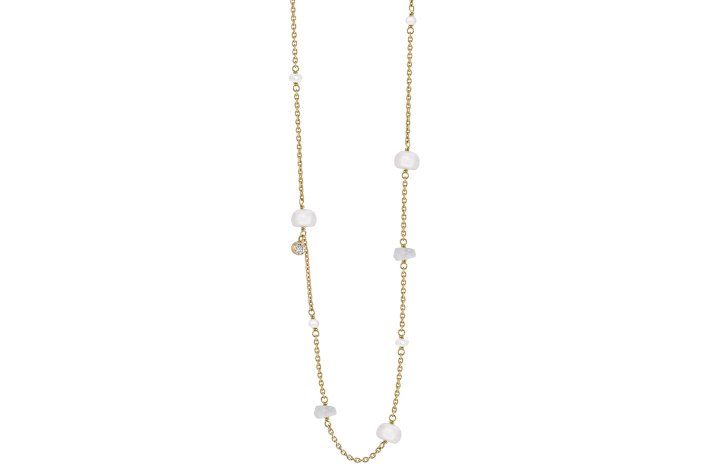 Gold plated necklace - Minetta