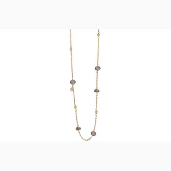 Gold plated necklace - Minetta